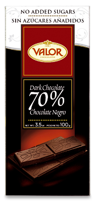 70% Chocolate Ocuro - Sin Azúcar